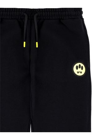 pantaloni in cotone nero BARROW KIDS | S6BKJUFP015110